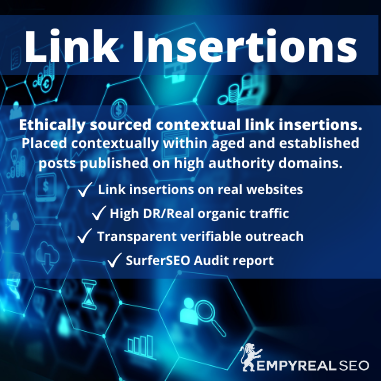 link insertions