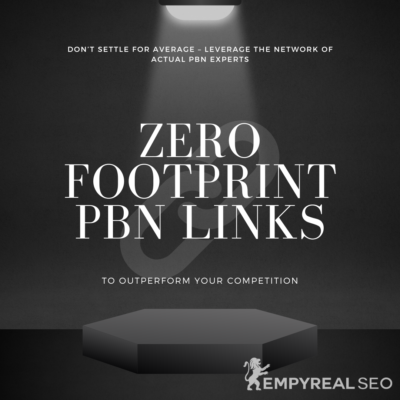zero footprint pbn links